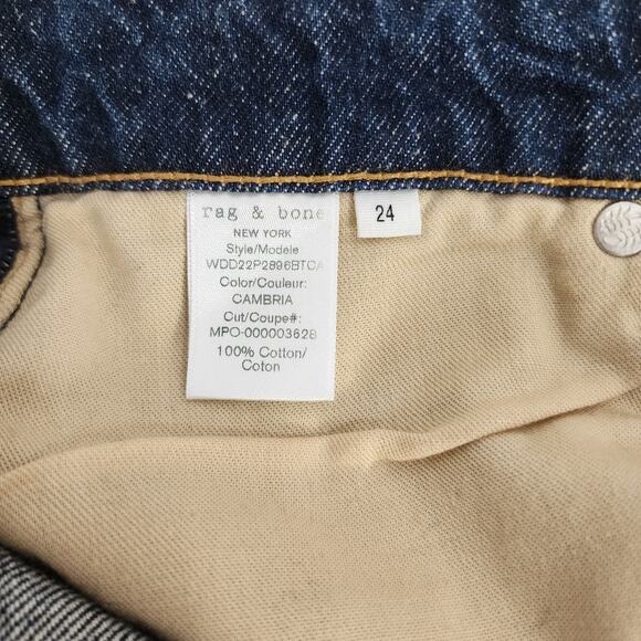 Rag & Bone Nina High Rise Ankle Cigarette Size 24 - Picture 9 of 9